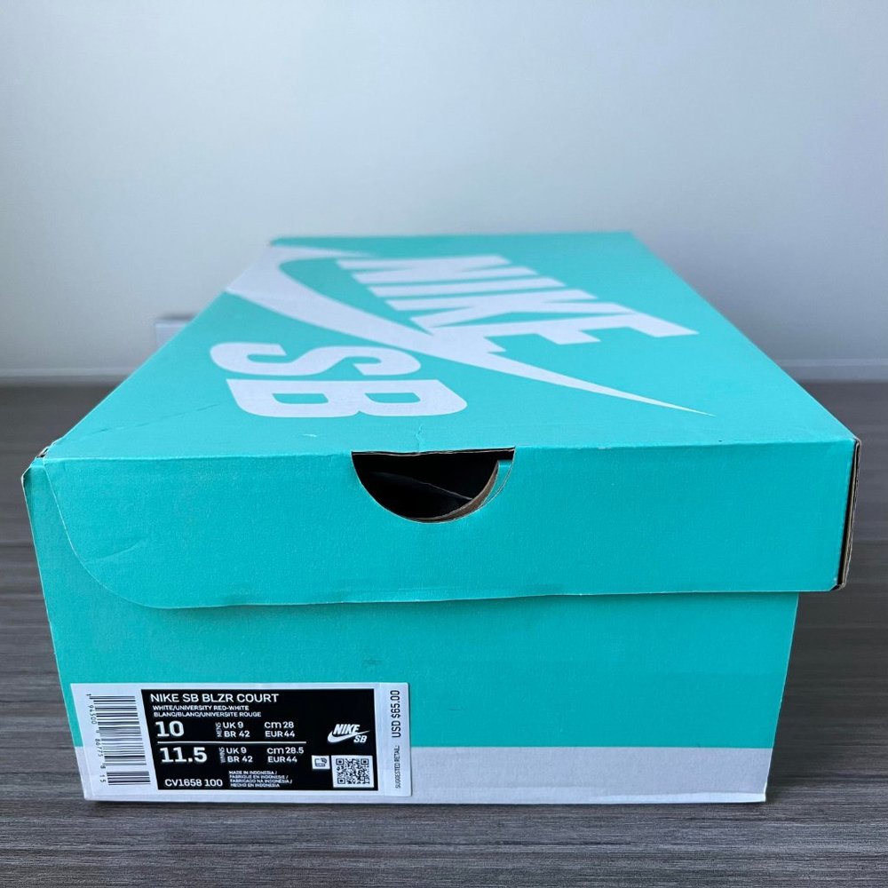 Nike SB BLZR Court Skateboarding Shoes  Blazer CV1658-100 - Picture 13 of 16
